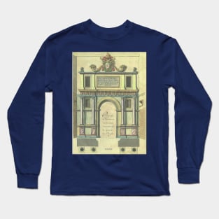 Five Orders of Architecture by Vignola Long Sleeve T-Shirt